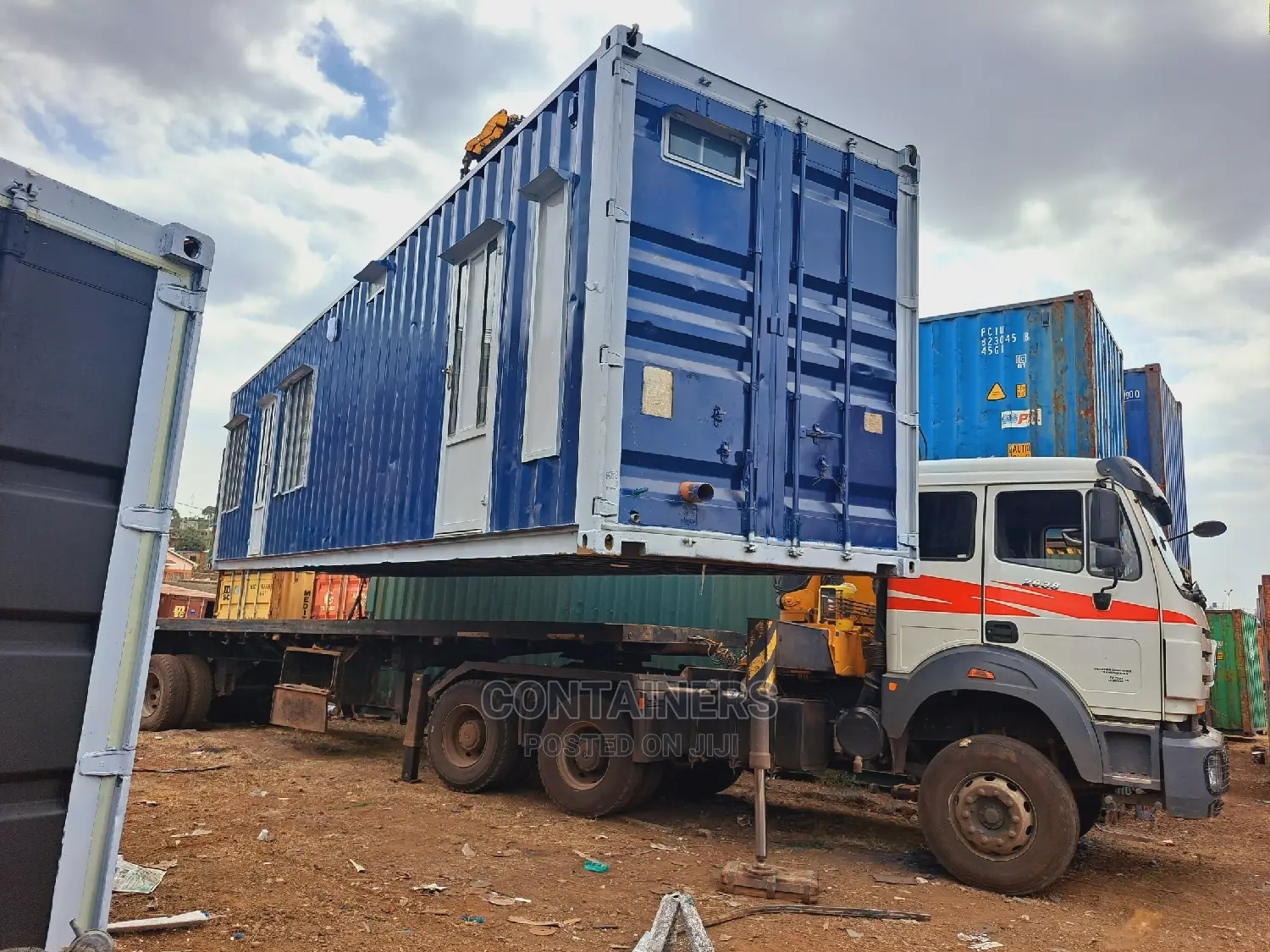 Container Office Enroute to JKIA