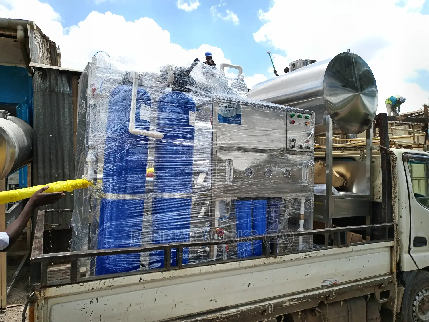 Water Treatment Purification Packaging Vending Machines