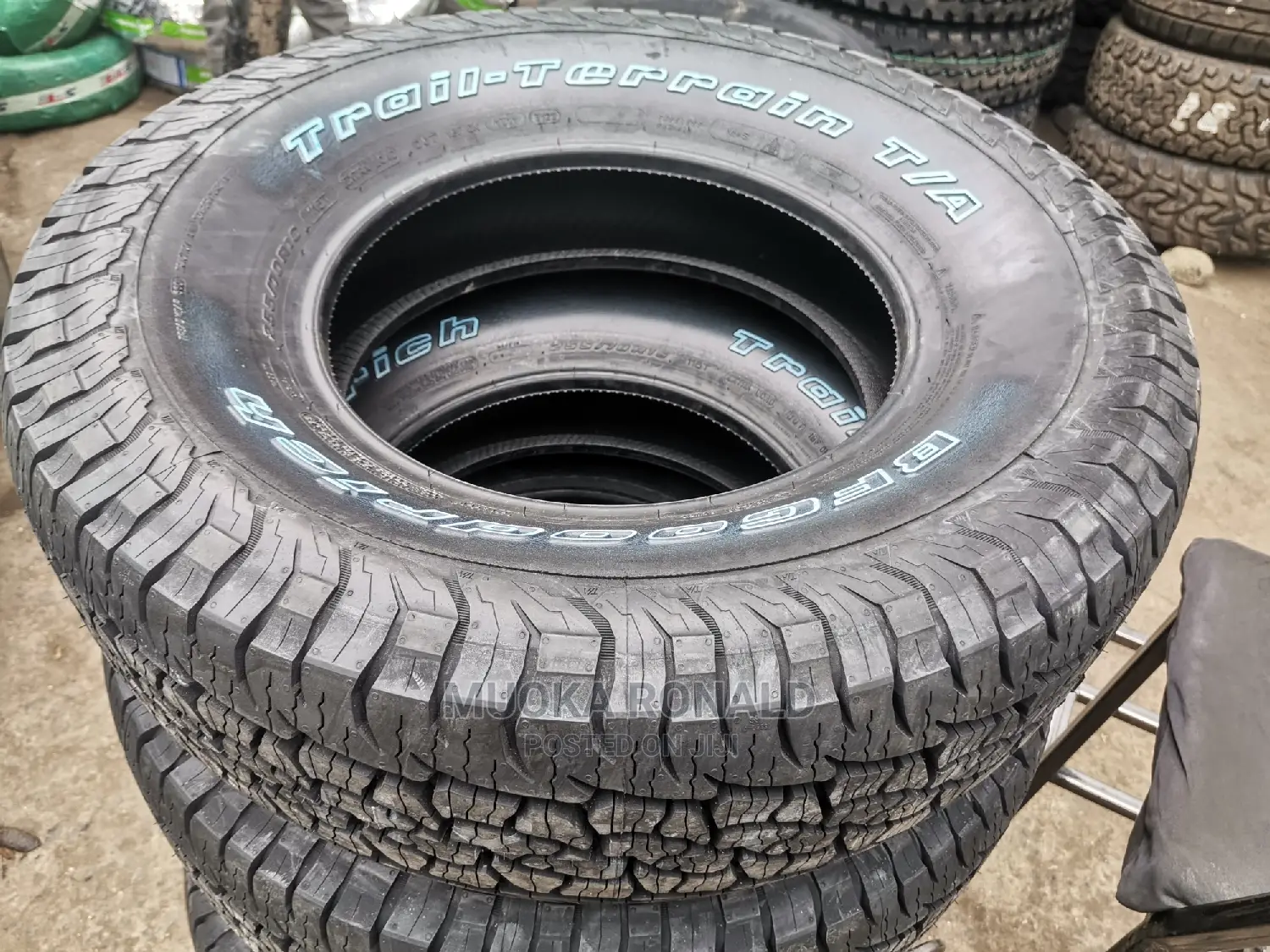 255/70r16 Bf Goodrich Tyre Made U.S.A