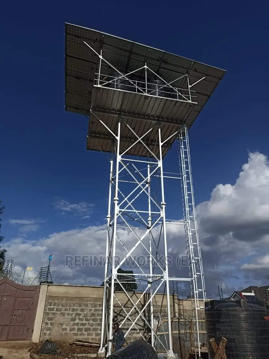 Galvanized Water Towers and Tanks Construction Assembling