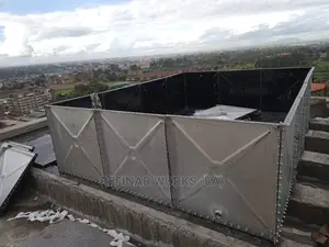 Galvanized Water Towers and Tanks Construction Assembling