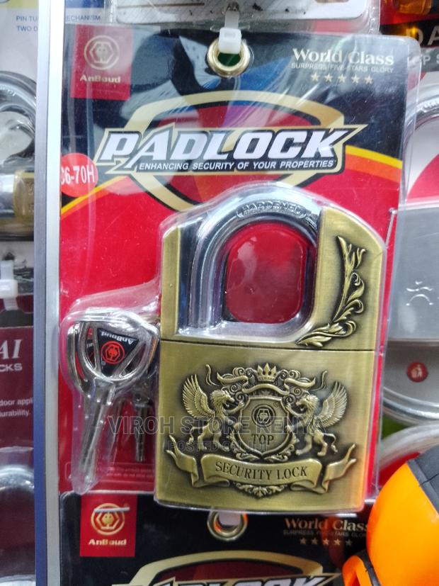Anboud Padlock 70mm 4 Keys Top Security Door Lock