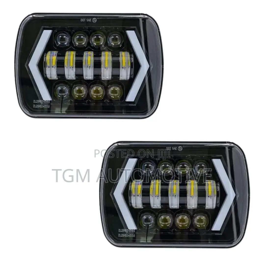 Front Square Headlights 40w