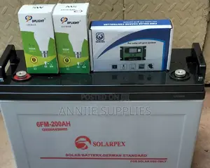 Solarpex 200ah/20hrs Battery+ Free 30A Controller