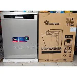 Ramtons Dishwasher 12 Settings, Mar Silver- Rw/300 Silver L