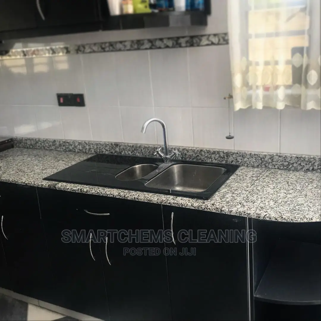 Local Black Granite in Apartments