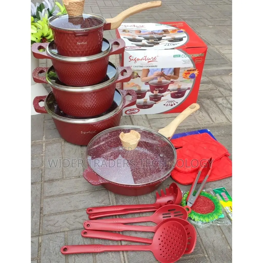 21pcs Signature Cookware Set