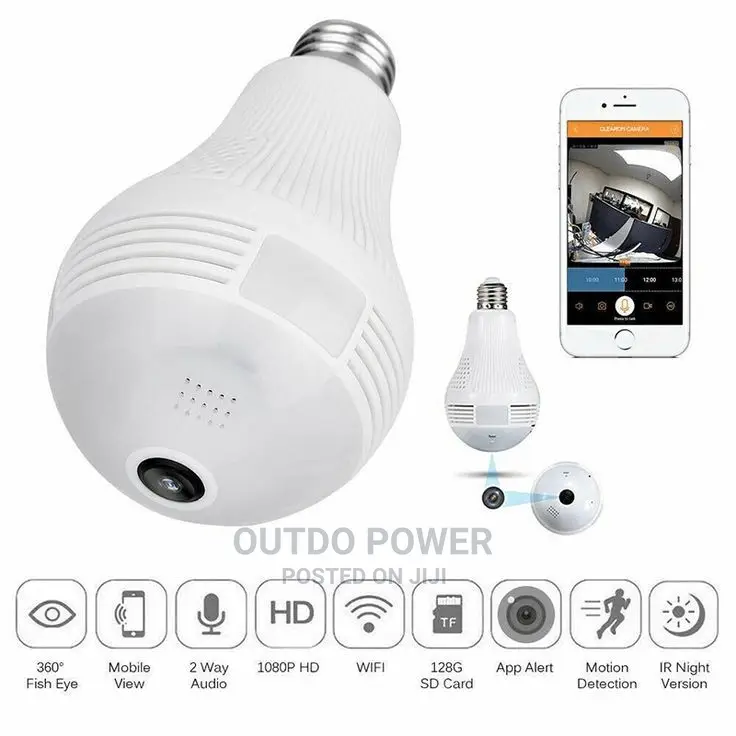 Panoramic Bulb Camera