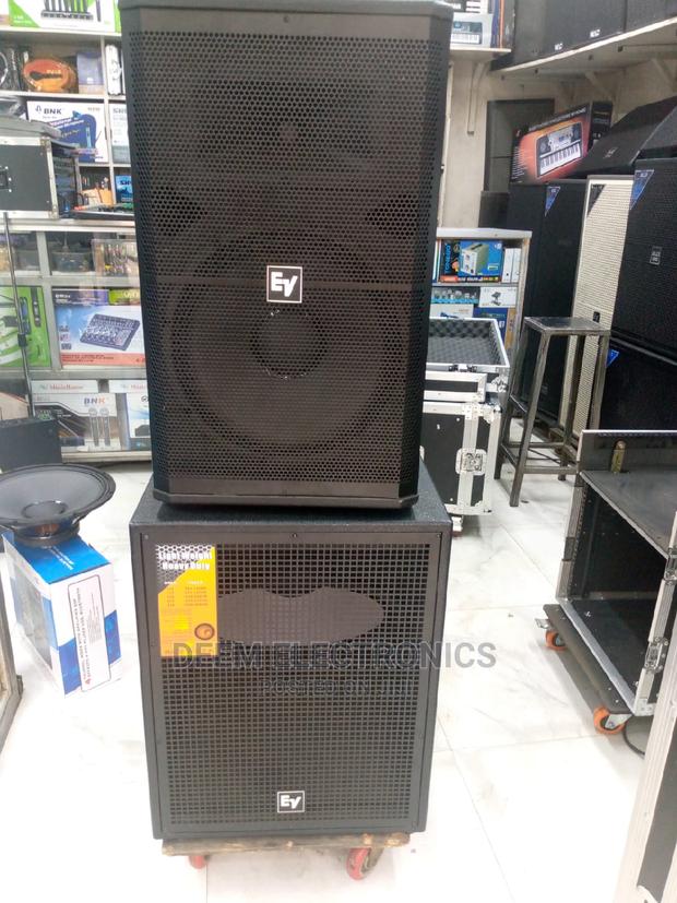 EV Bass Speaker With EV Midrange Speakers 15inch