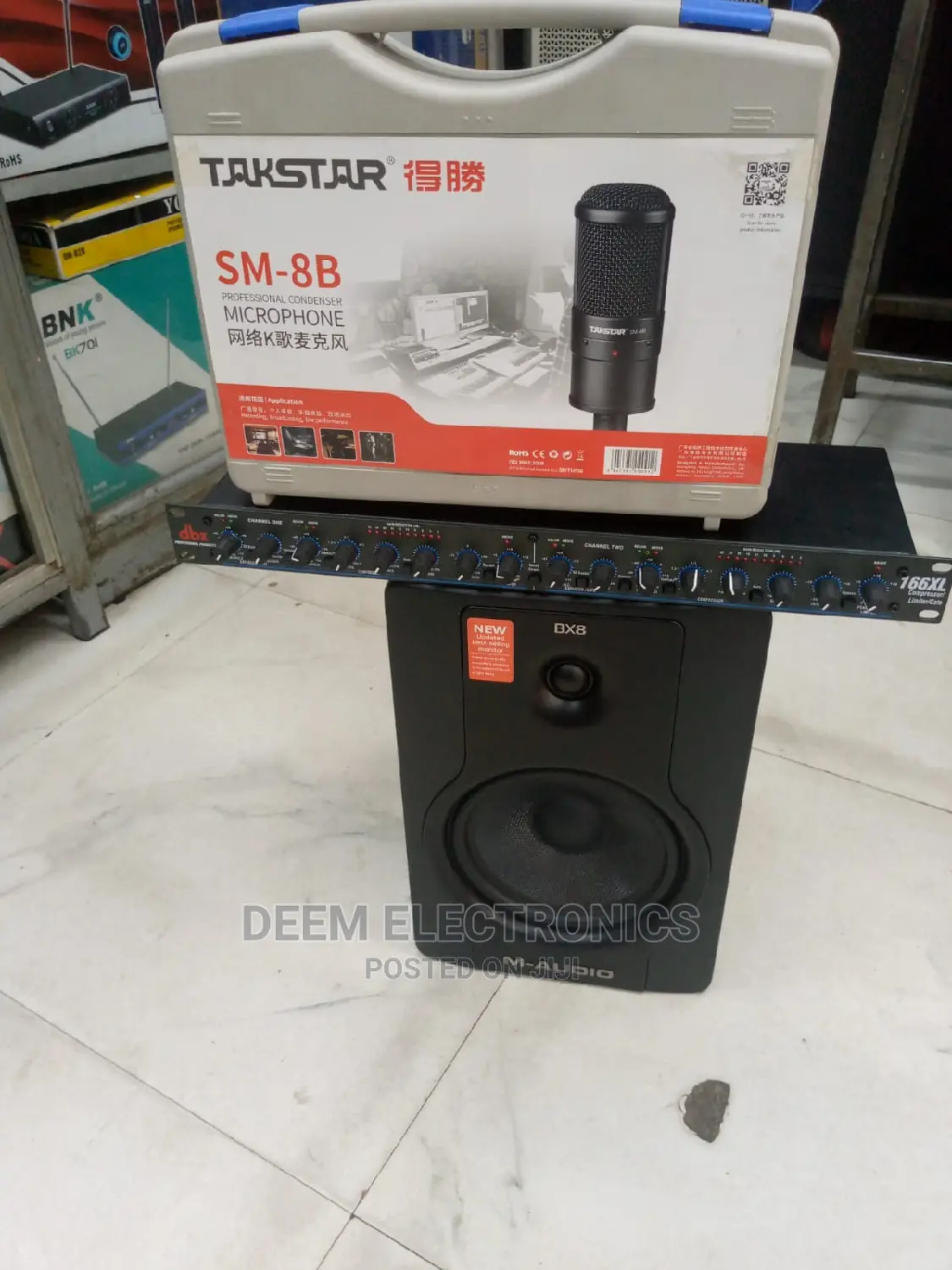 Studio Setup , Monitors, Studio Mic, Compressor in Nairobi Central