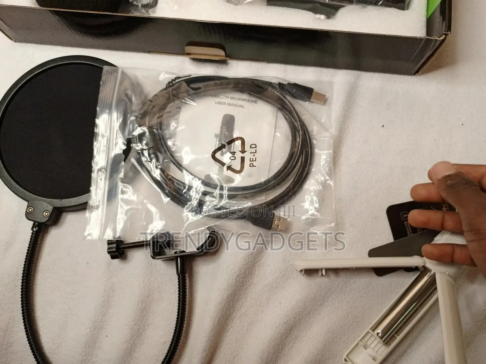 BM 800 Mic Condenser Microphone for Studio