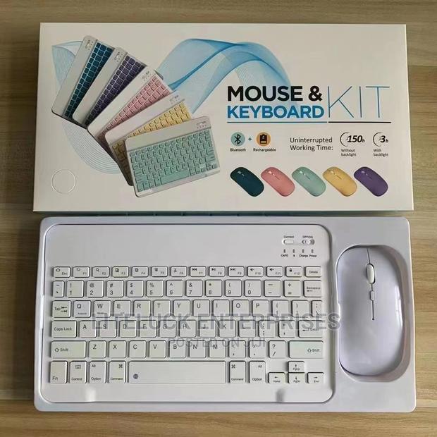 Rechargeable Keyboard and Mouse Bluetooth