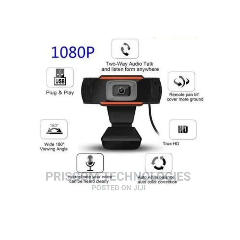 Premium Webcam With Mic and Flash 1080px