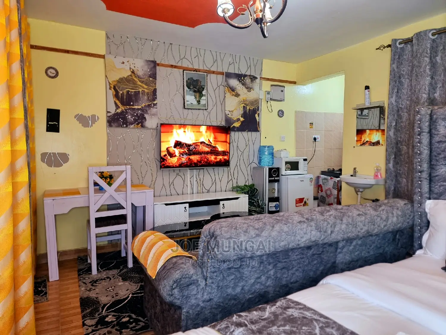 Classy Airbnb Studio Available at Roysambu Next to TRM Mall.