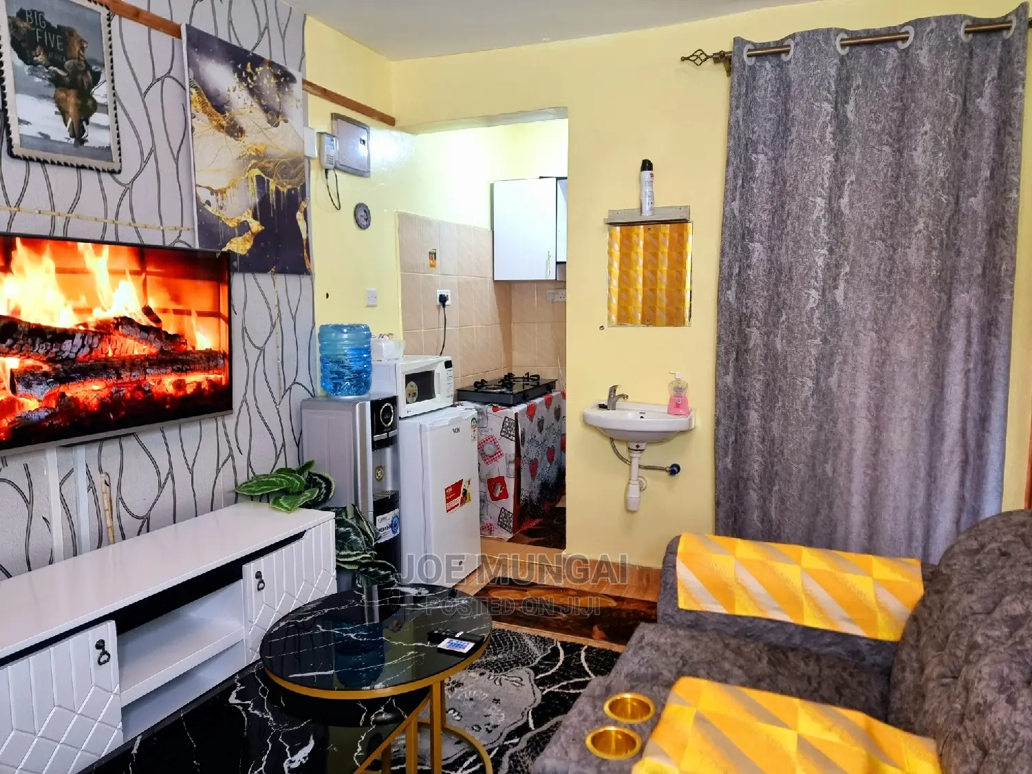Classy Airbnb Studio Available at Roysambu Next to TRM Mall.