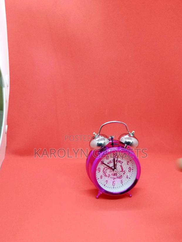 Twin Bell Alarm Clock With Backlight For Bedroom