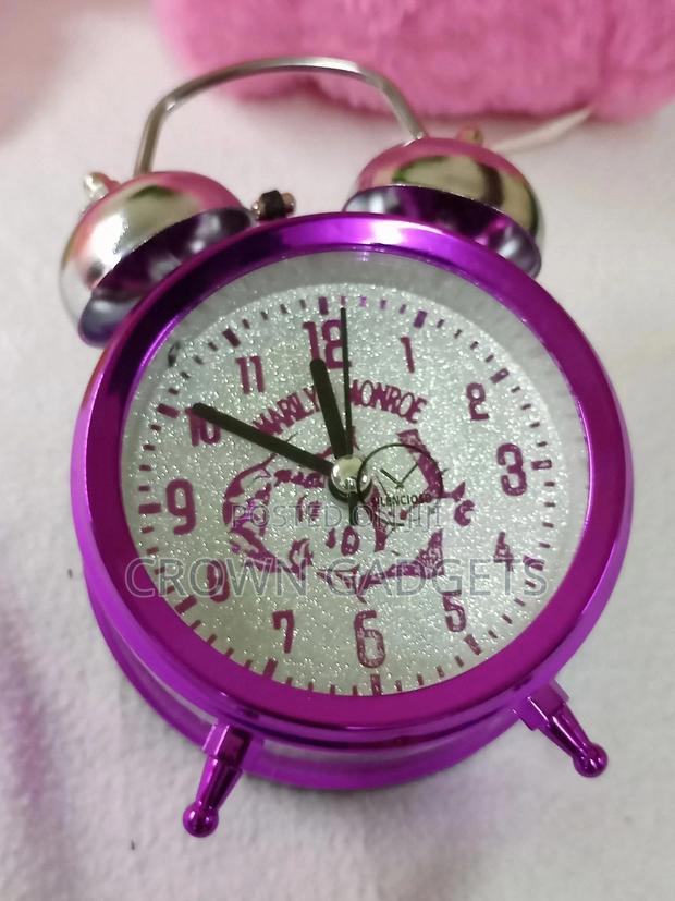 Twin Bell Alarm Clock With Backlight - thumbnail 2