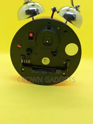 Clock Double Bell Clock Classic Home Cute