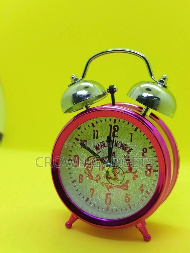 Mini Round Bedside Desk Alarm Clock - thumbnail 2