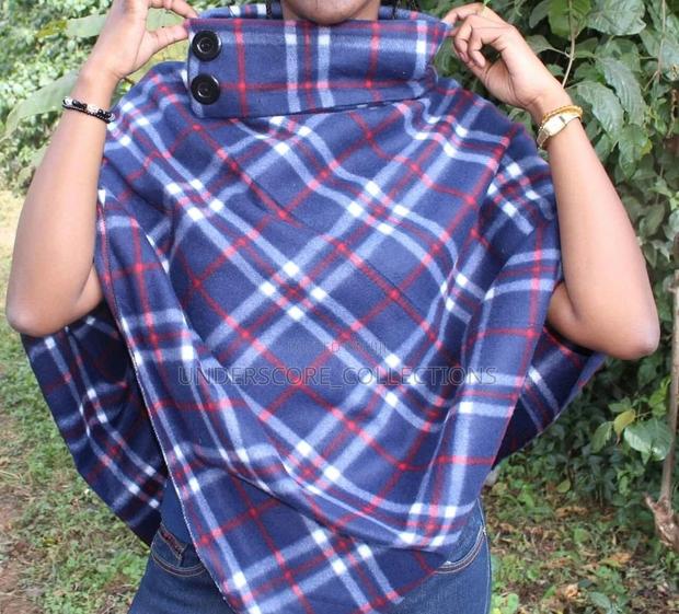 High Quality Ladies Free Size Warm Ponchos - thumbnail 4