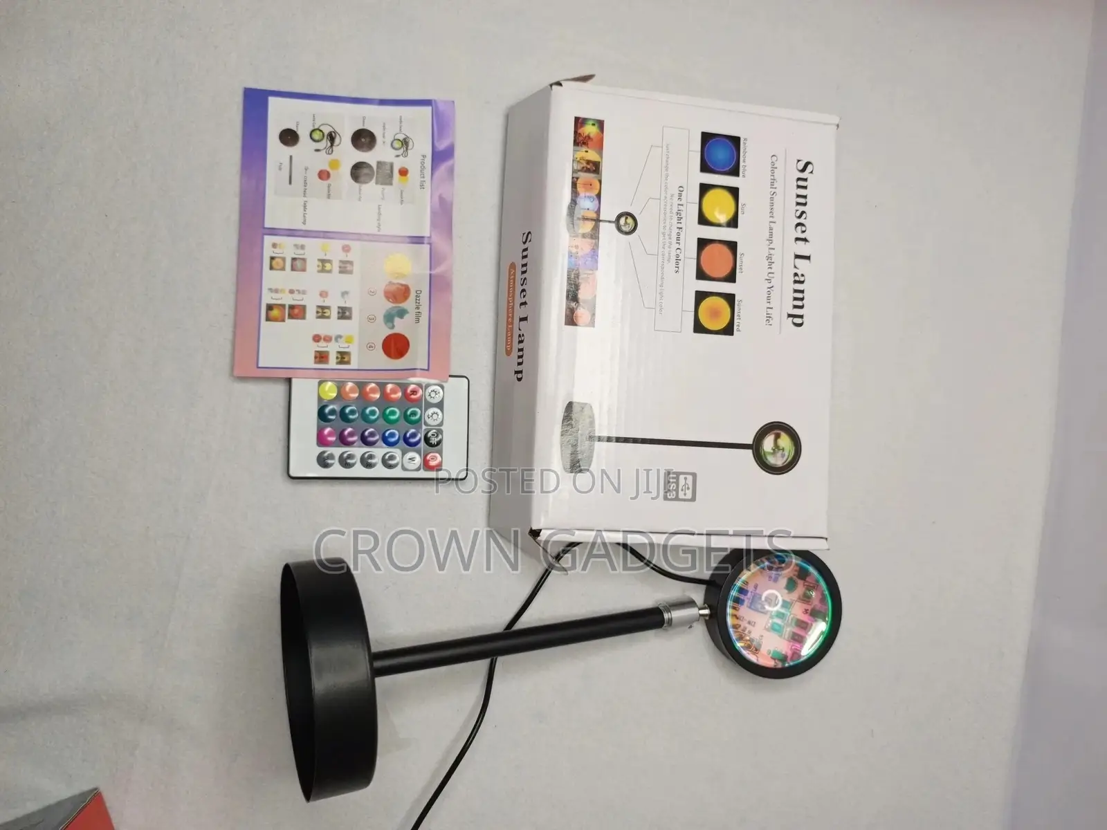 Sunset Light Projector With 24keys Remote