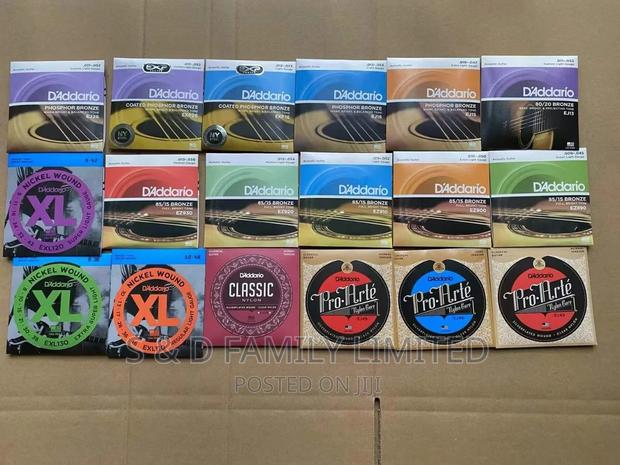 d'Addario Guitar Strings Complete Set - main view