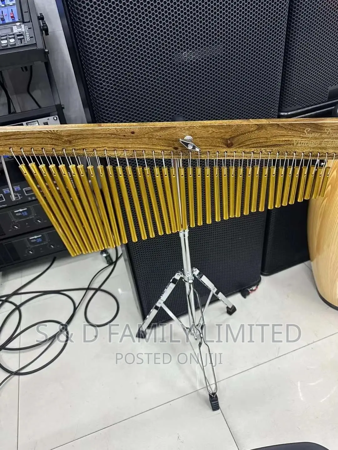 Gold Drumset Chime