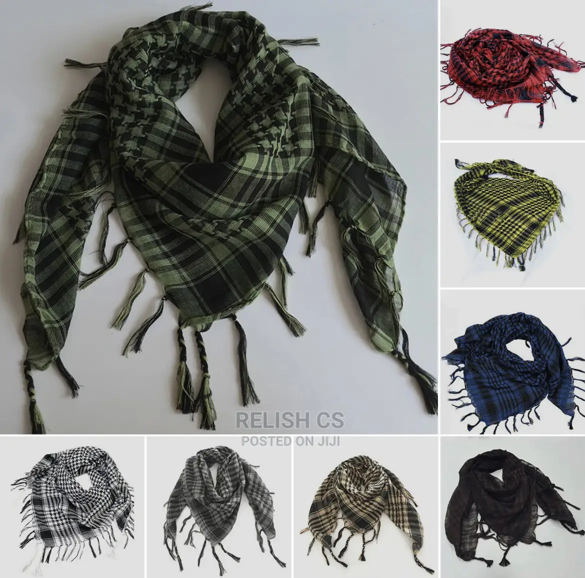 Premium Cotton Shemagh/Arafat/Hiking Scarf