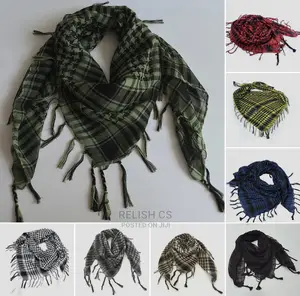 Premium Cotton Shemagh/Arafat/Hiking Scarf