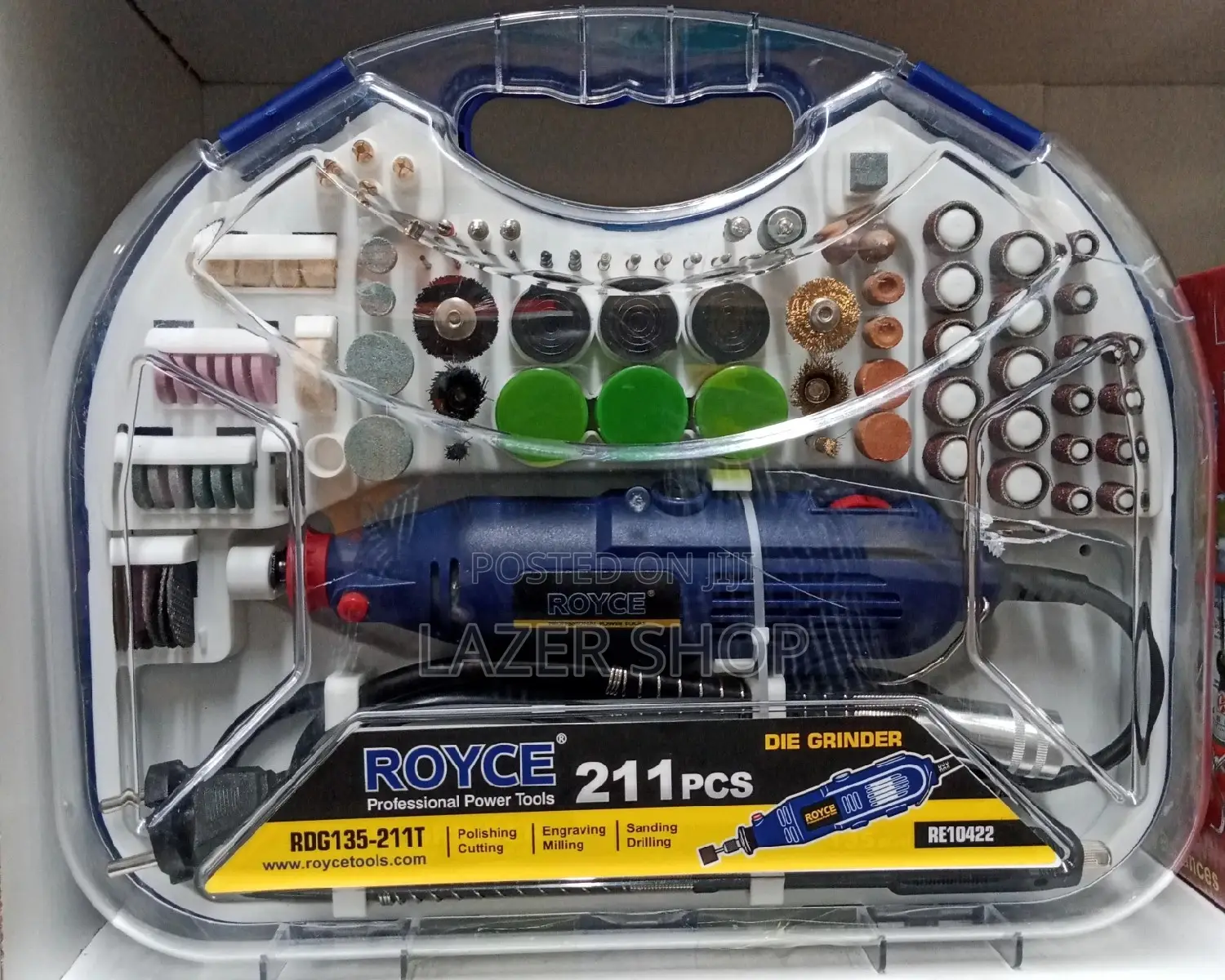211pcs Royce Die Grinder