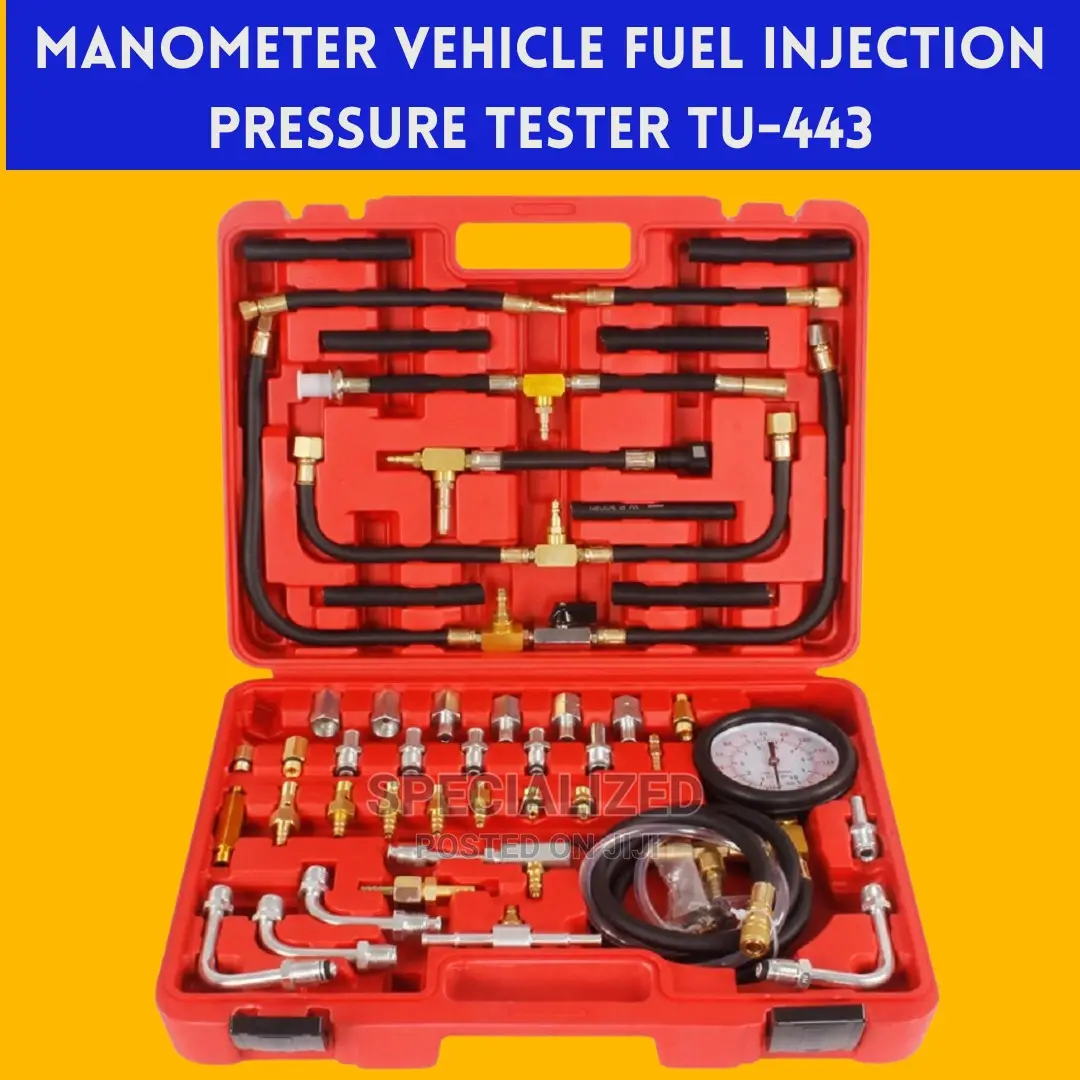 47 Piece Manometer Fuel Injection Pressure Tester TU-443