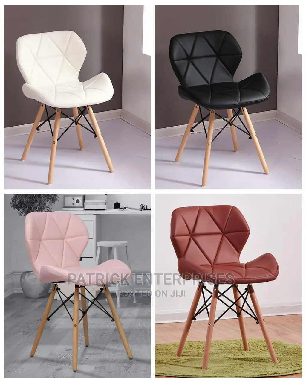 Imported Morden Padded Eames Chairs