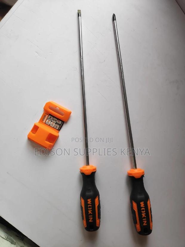 Wokin Screwdrivers 2pcs Extra Long Screwdrivers 30cm Long - thumbnail 6