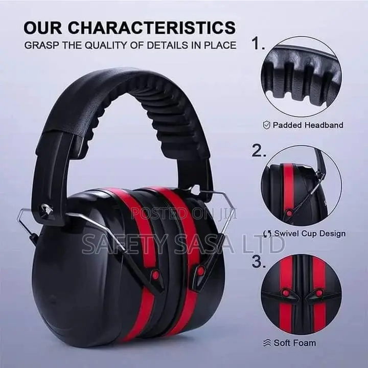 Noise Reduction Safety Ear Muffs