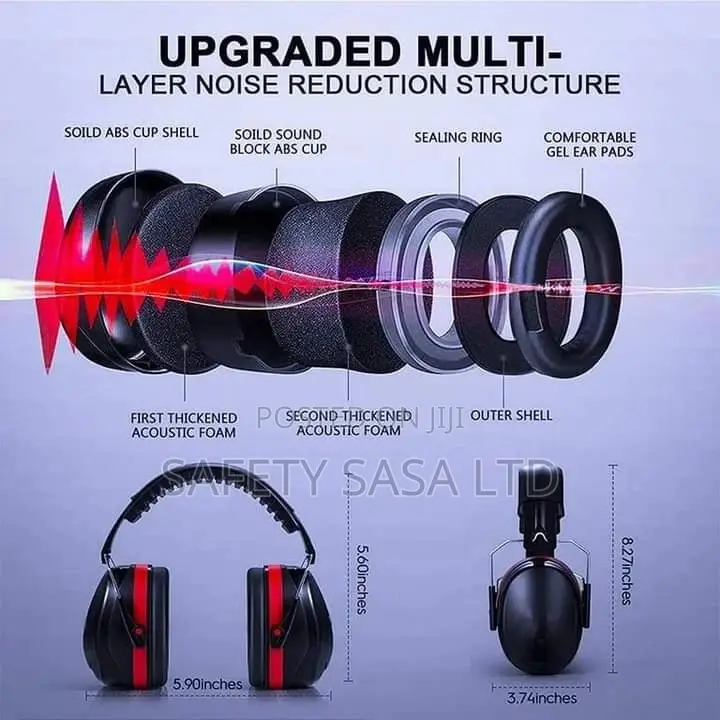 Noise Reduction Safety Ear Muffs