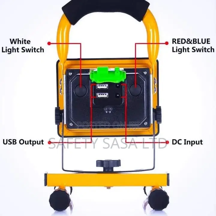 Portable Rechargeable Floodlight