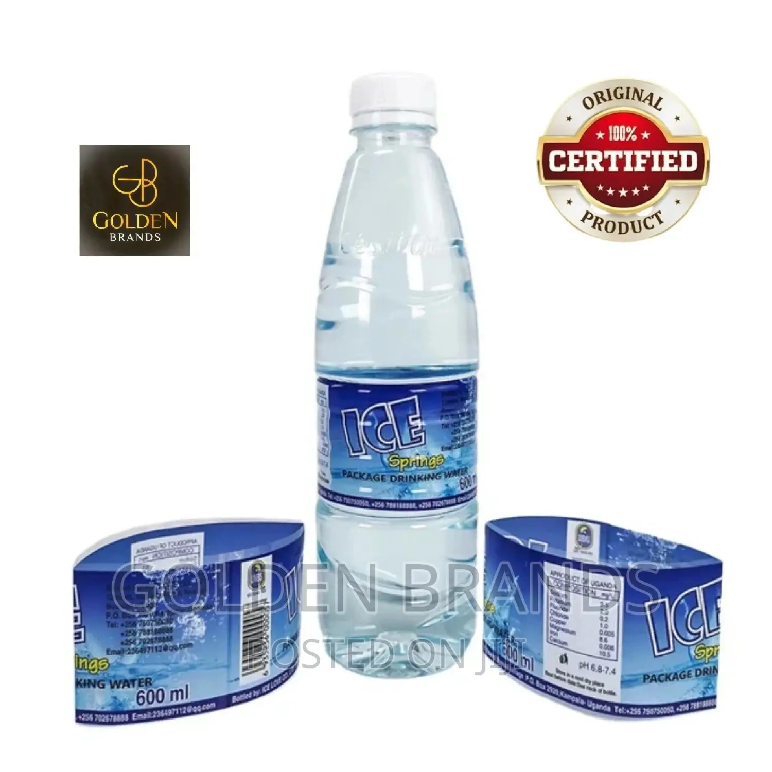 Water Bottle Labels Shrink Sleeve Nylon Labels