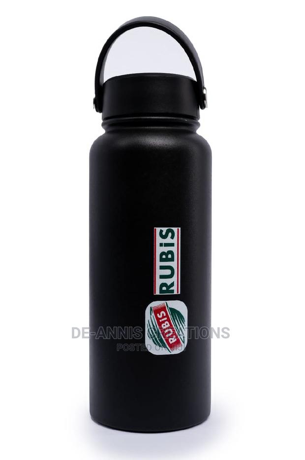 Black Thermal Bottle - main view