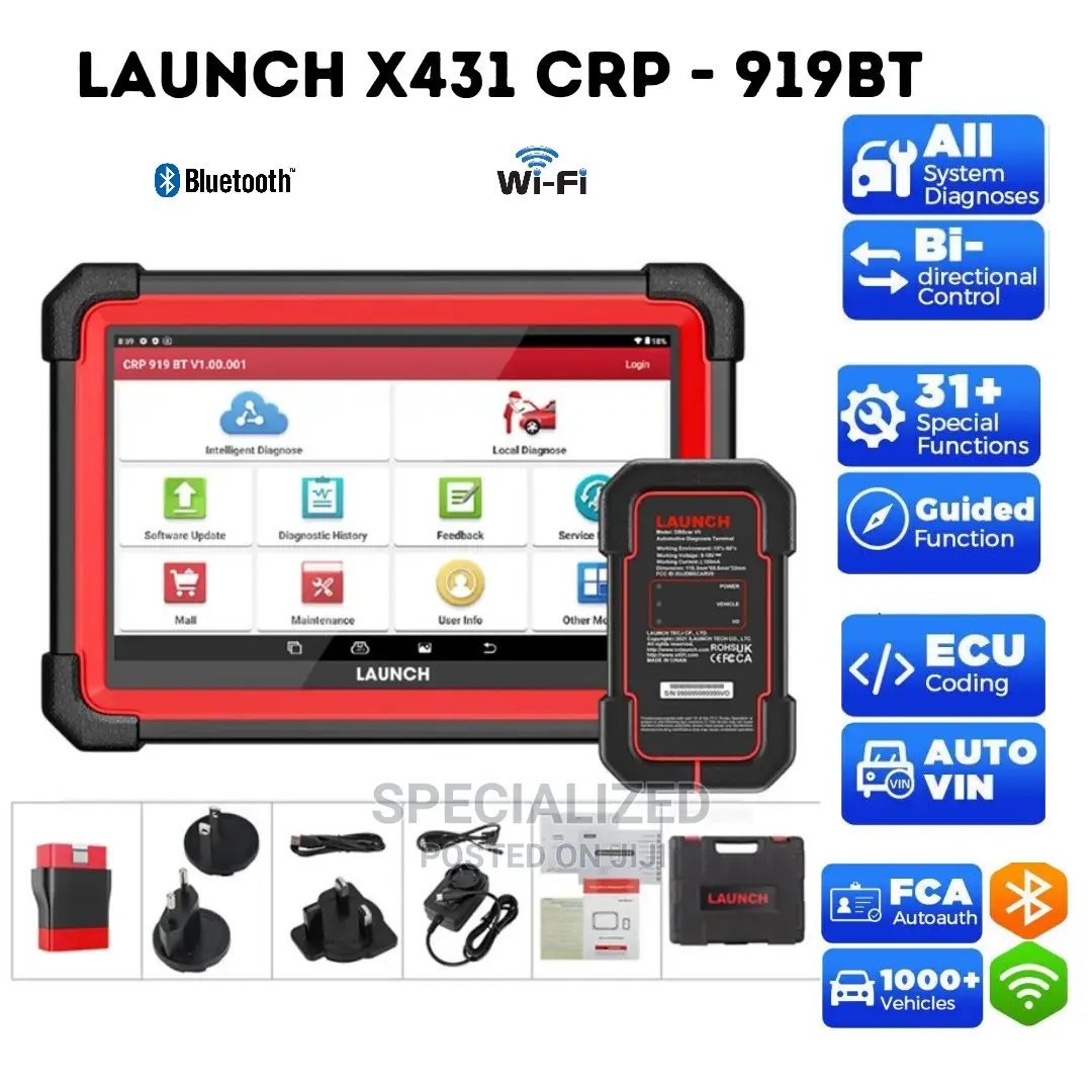 Launch X431 CRP 919BT Bluetooth Car Diagnosis Machine