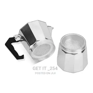 300ML Aluminum Mocha Coffee Pot Rapid Stovetop Coffee Brewer
