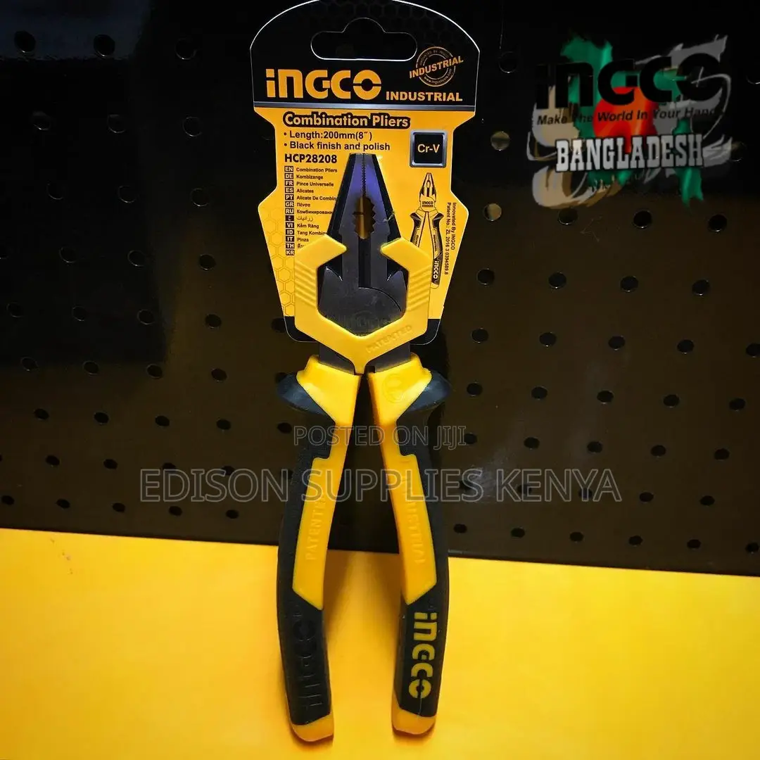 Ingco Pliers 8" Combination Pliers Premium Pliers Heavy Duty