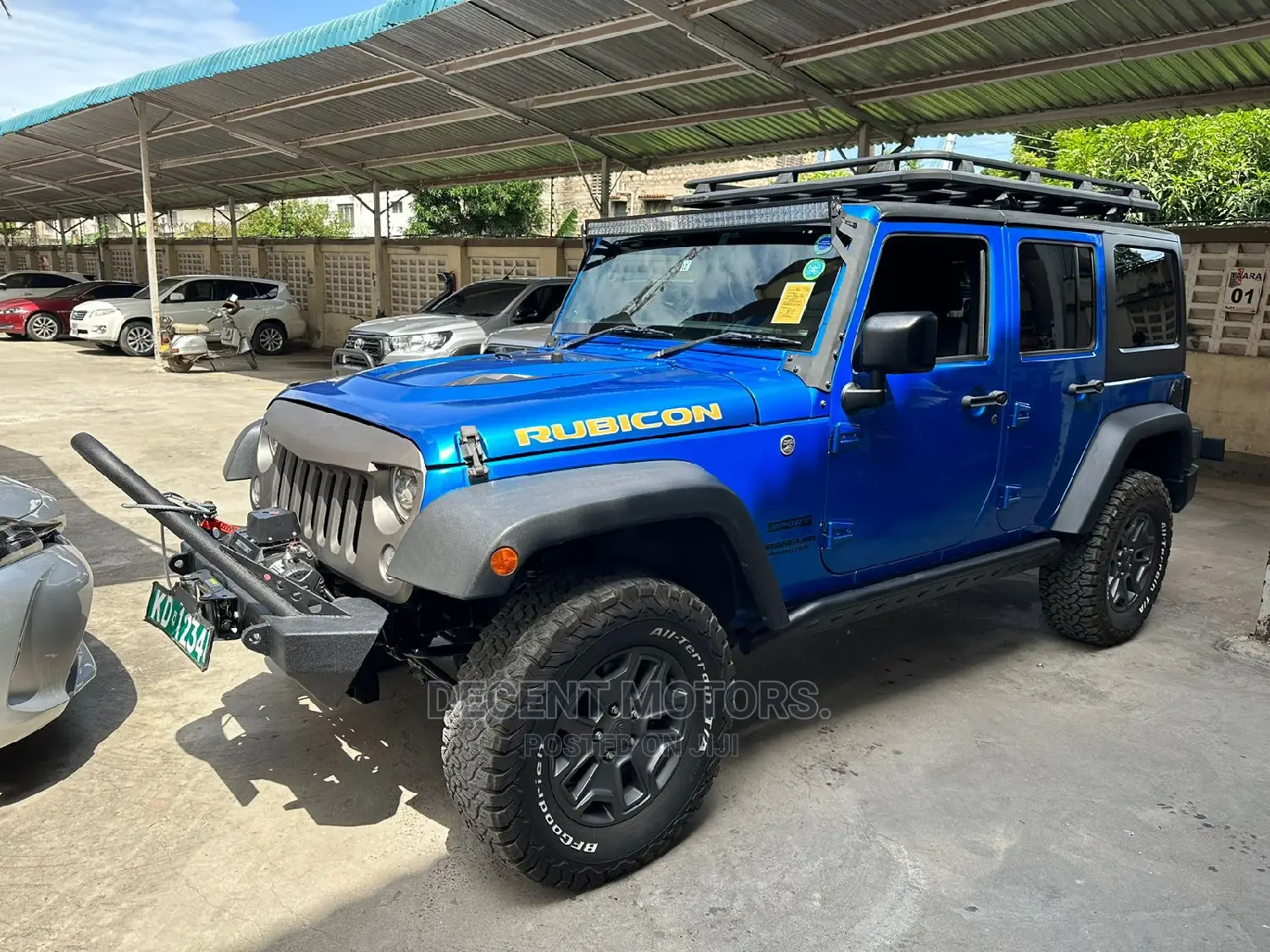 Jeep Wrangler Rubicon 4x4 2017 Blue