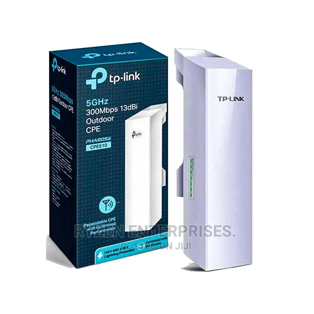 Cpe 510 Tp-Link 5ghz 300mbps 13dbi Outdoor CPE - TL-CPE510•^