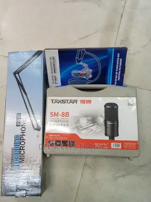 Takstar Studio Microphone With Stand and Pop Filter