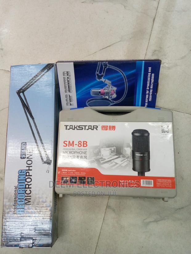 Takstar Studio Microphone With Stand and Pop Filter - main view