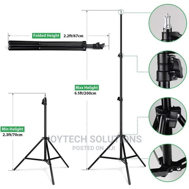 Photo Studio Lighting Pro Led 800+. 2.1 Meter Tripod Stand - thumbnail 2