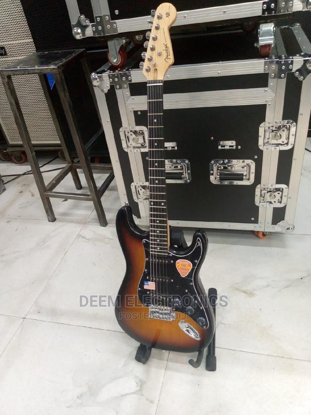 Fender Rhythm Guitar and Stand - main view