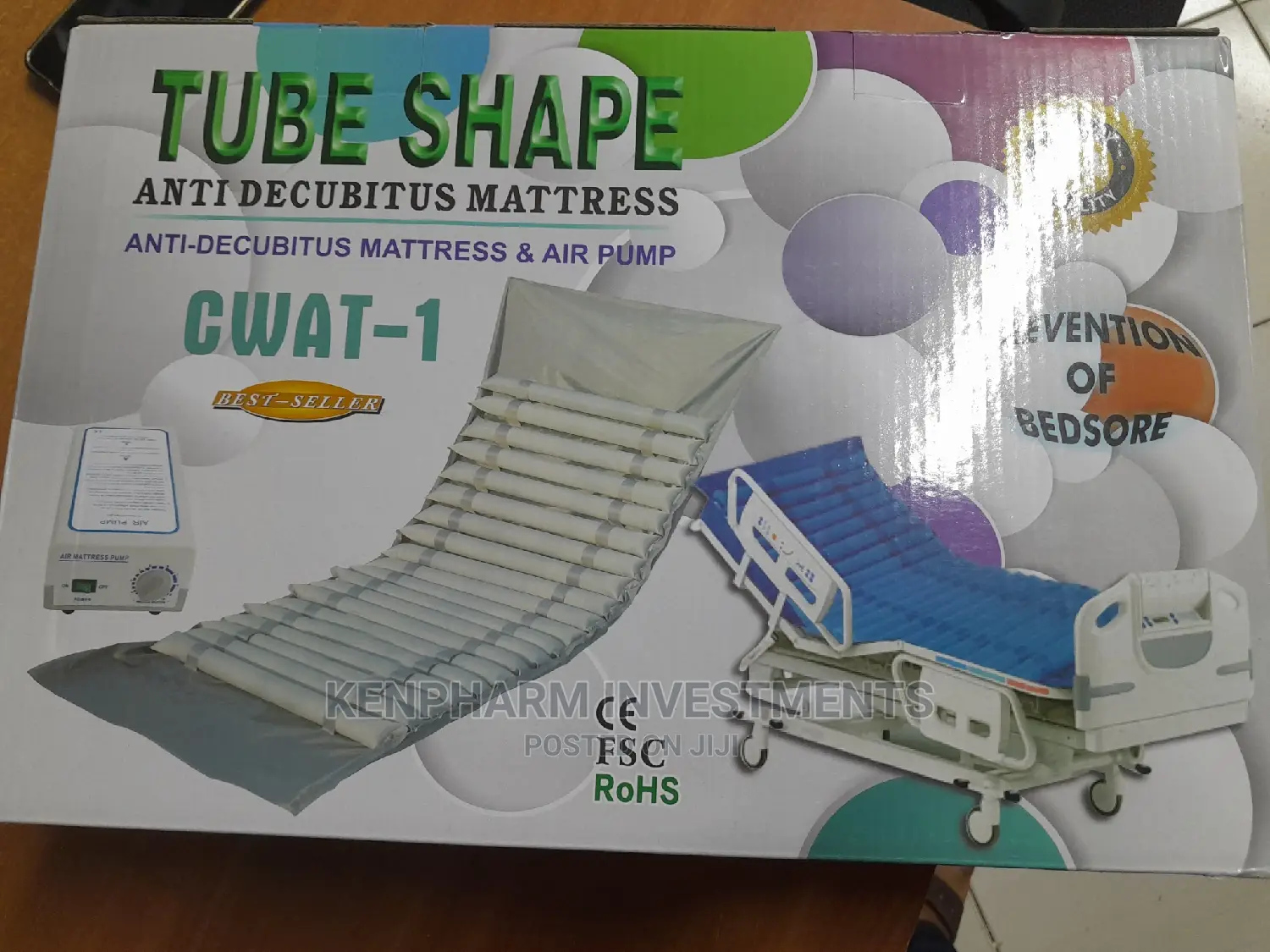 Tube Shape Ripple Matress / Antidecubitus Mattress