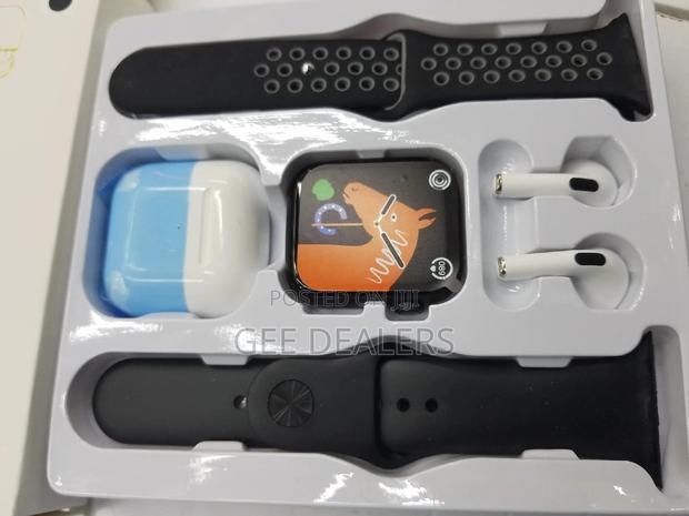 T55 Smartwatch With Free Buds and Extra Straps