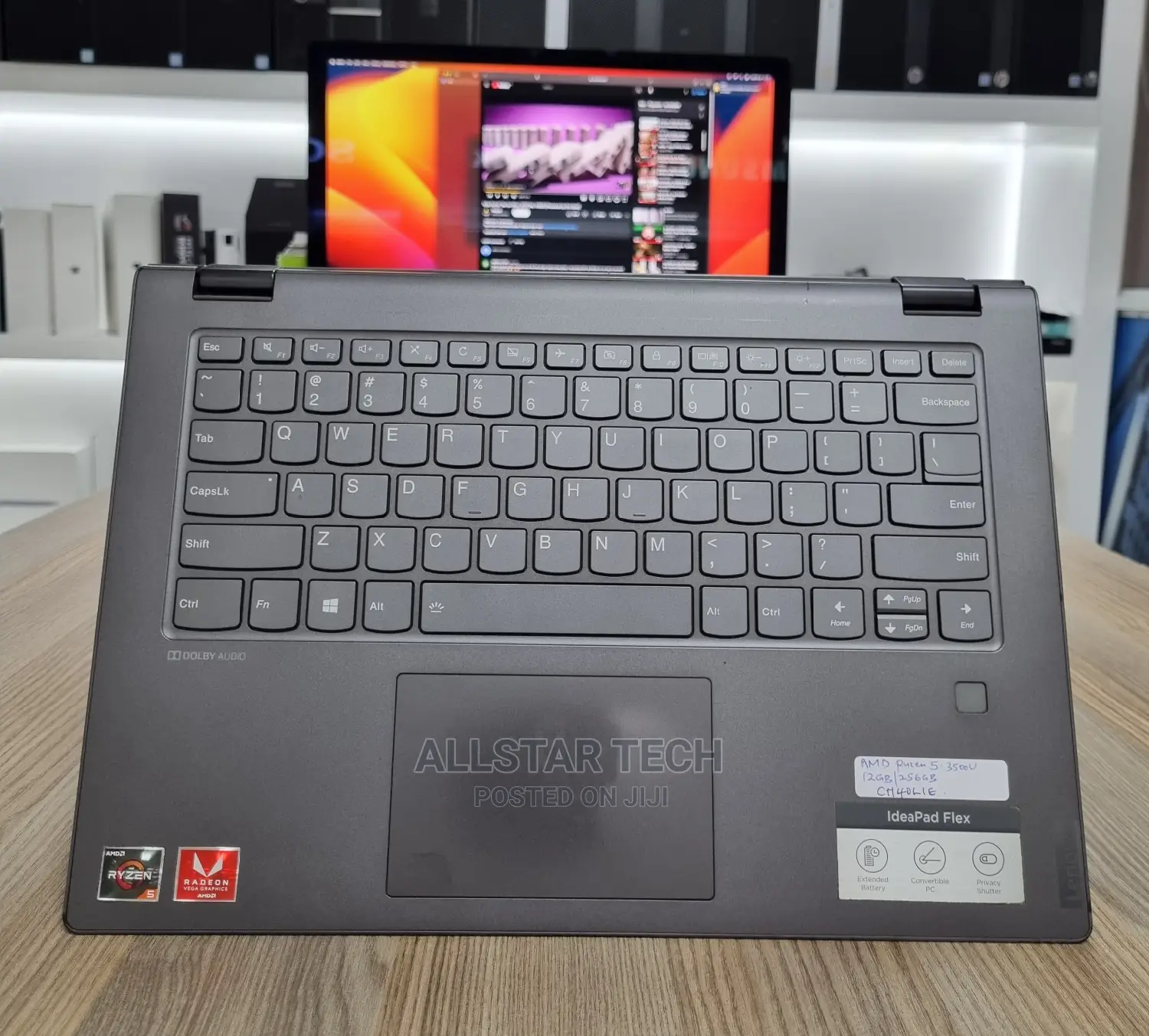Laptop Lenovo 12GB AMD Ryzen 5 SSD 256GB